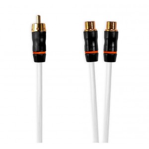 Fusion® Performance RCA Cables - мъжки към двоен женски, 0,3 метра RCA сплитер кабел