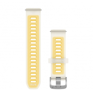 Бързоосвобождаваща се каишка 20 мм - Translucent bone/mango