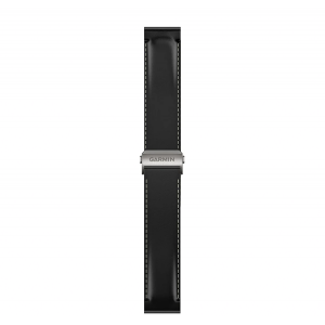QuickFit® 22 Black кожена каишка (MARQ® Gen 3)