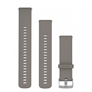 Бързоосвобождаваща се каишка - Silver grey (22 мм)