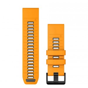 QuickFit® 26 Spark Orange/Graphite силиконова каишка