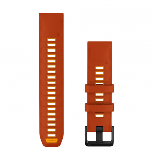 QuickFit® 22 Autumn Orange/Spark Orange силиконова каишка