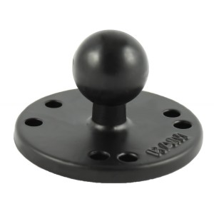 RAM® кръгла плочка с топка - размер D